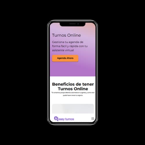 Easy Turnos - Mobile version